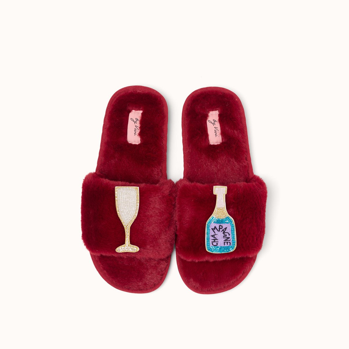 Broches Champagne Turkoois