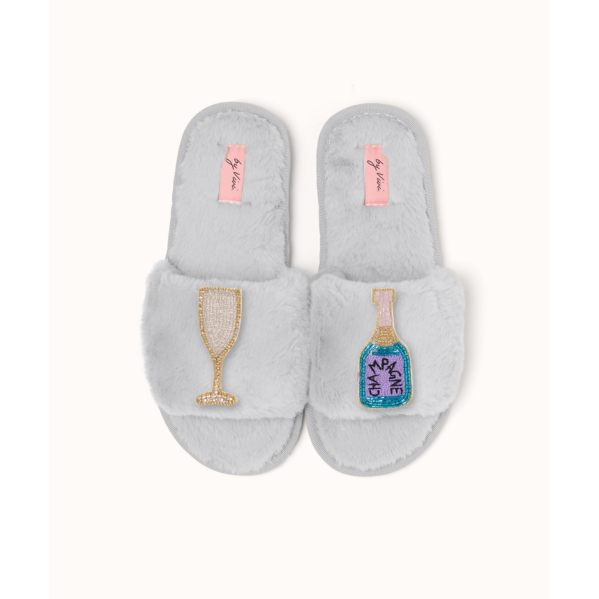 Broches Champagne Turkoois