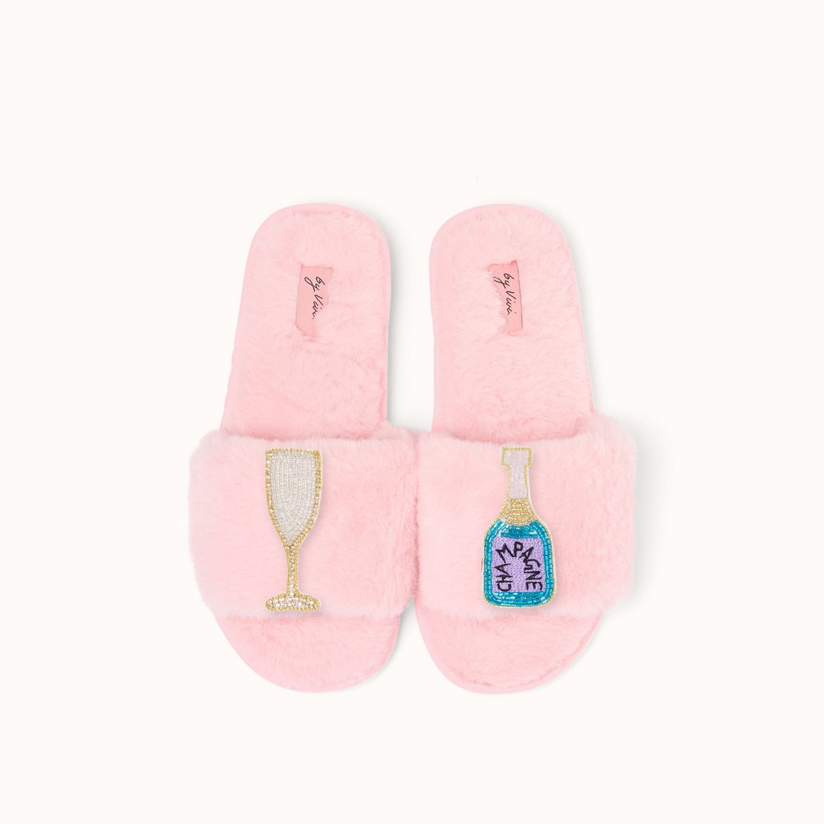 Broches Champagne Turkoois