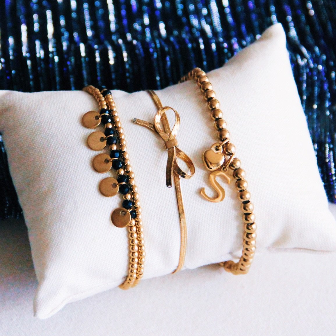 Slangenarmband met Strikje van Roestvrij Staal – Elegant & Duurzaam | Bazou