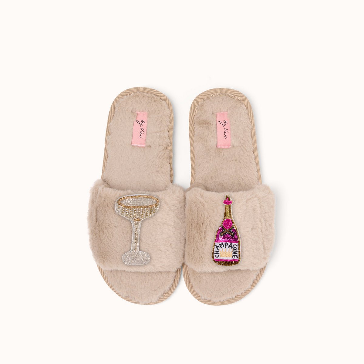 Broschen Champagne Gold