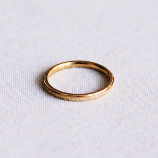 Betoverende Goudkleurige Ring | Roestvrij Staal | Verkleurvrij