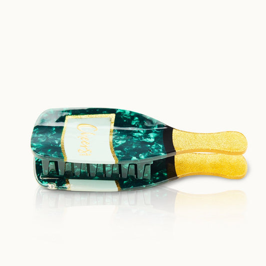 Champagnekleurige haarclip