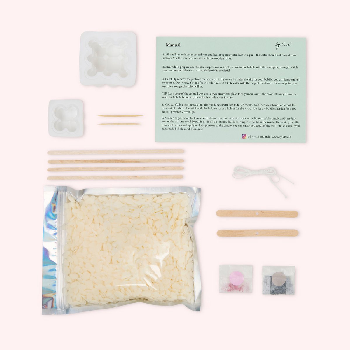 DIY Box Bubble-kaars